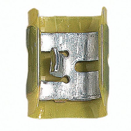 Abb Conduit Fitting Grounding Connector, Copper, Electro Zinc Plated, Yellow RSK301